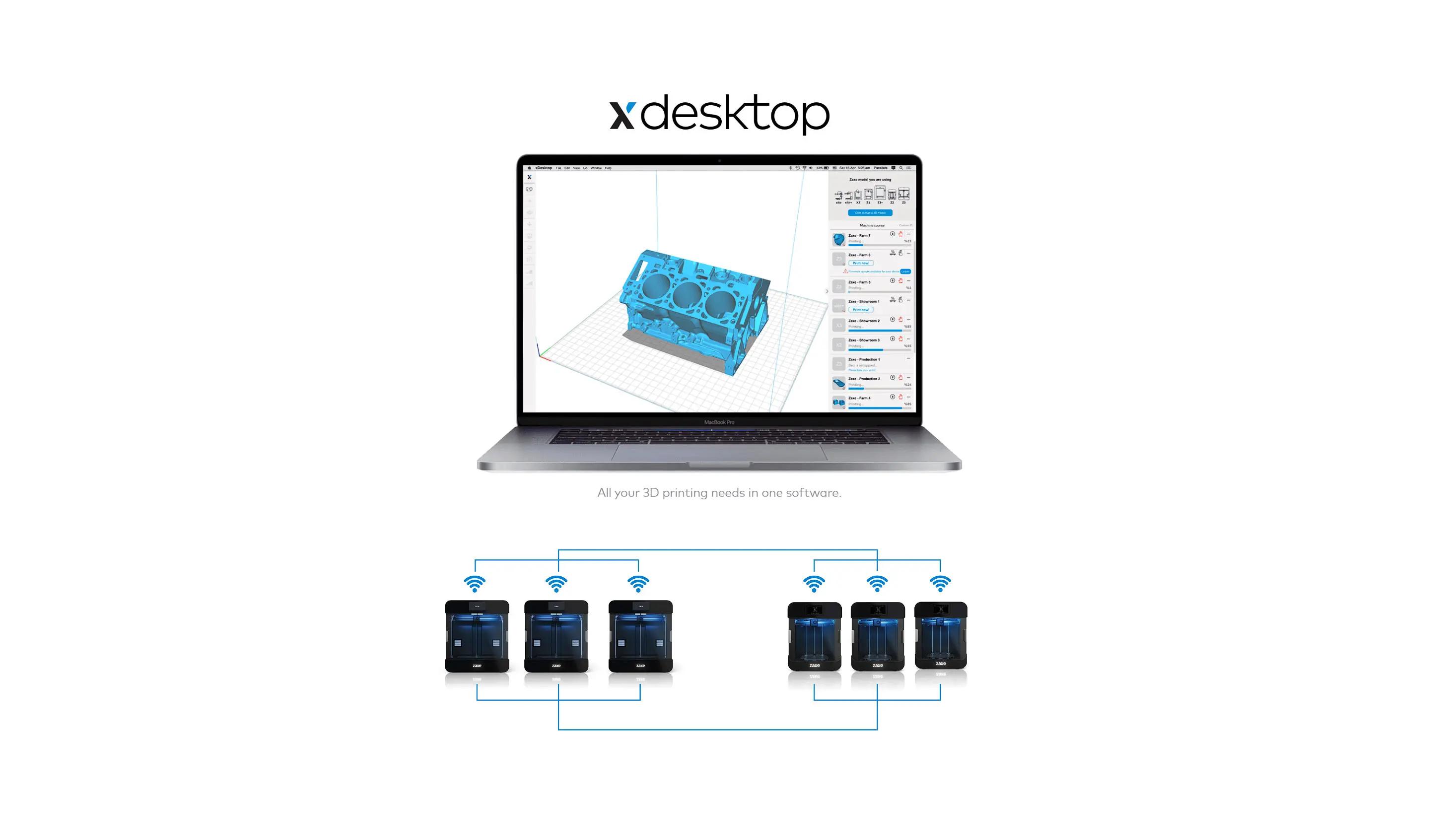 Zaxe xDesktop Remote Connection