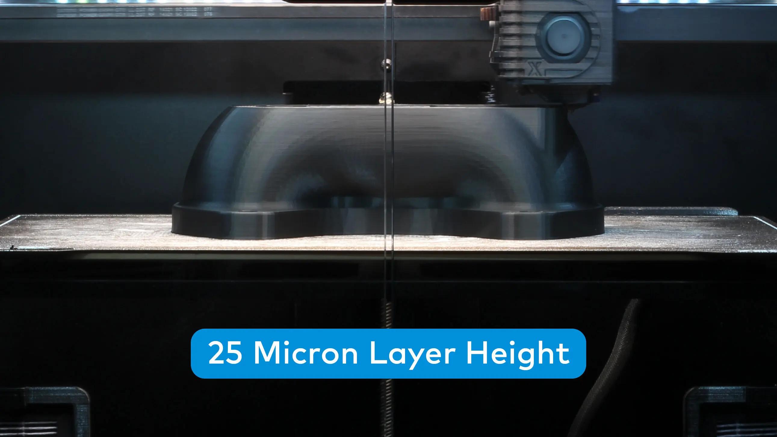 Zaxe Z3 25 Micron Layer Height